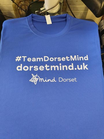 Dorset Mind T-Shirt Printed by Barritt Garment Printing