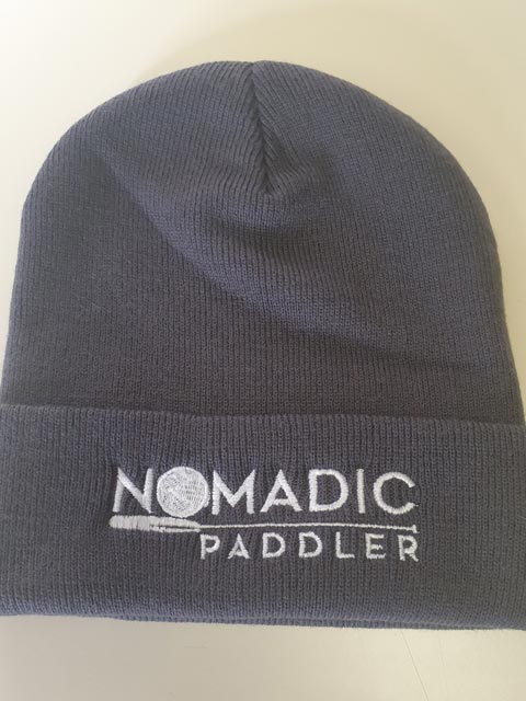 Nomadic Paddler Beanie Embroidery by Barritt Garment Printing Bournemouth